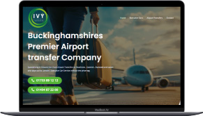 Ivy Taxis Airport Transfers Web Design