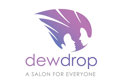Logo Artwork Design For Dew Drop Salon