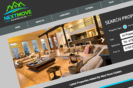 Website Design For Next Move Estates