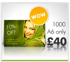 350gsm Gloss Flyers