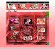 Salon Style Website Template