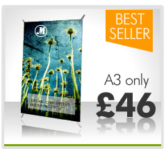 Desktop X Banner Stand