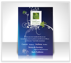 A4 Flyer Artwork Design Double Sided