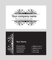 Vintage Business Card Template