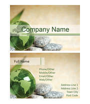 Spa Business Card Template