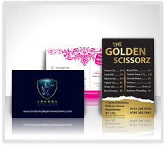 Business Card Single Sided Artwork Design