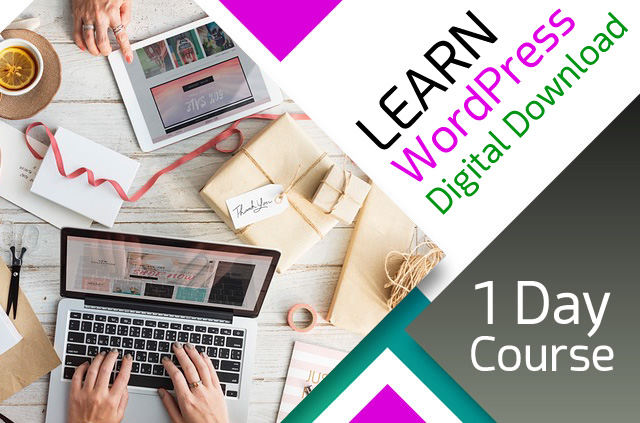 Learn WordPress digital download guide to build a website in one day