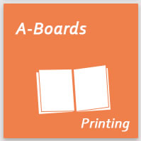 Pavement A-Boards Printing help your business get noticed